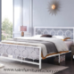 Beautiful Modern Style White Color Bed In Lahore