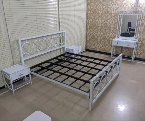 Beautiful Modern Style White Color Bed In Lahore Beautiful Modern Style White Color Bed In Lahore