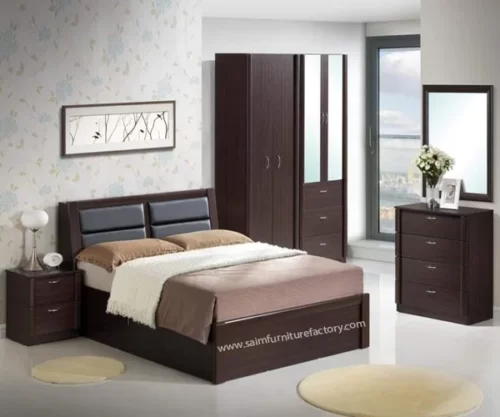 Brown-Color-Low-Profile-Double-Bed-in-Lahore.webp