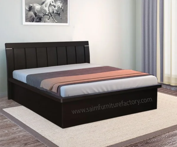 King Size Double Bed in Black Frame In Lahore