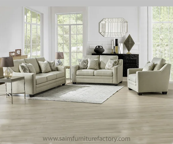 King Size Fabric Modern Sofa in Lahore