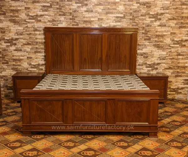 wood double bed price in pakistan