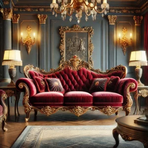 velvet sofa design