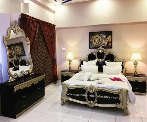 Heart Design Double Bed Set Heart Design Double Bed Set