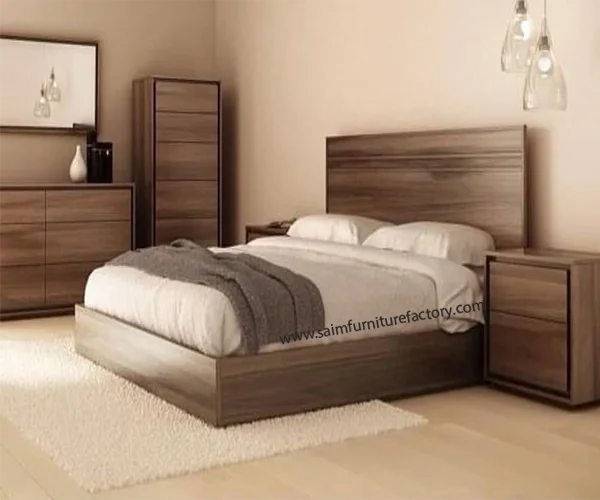 Simple Design Low Profile Bed Set in Lahore