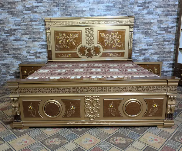 double bed design