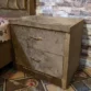 fancy double bed design side table