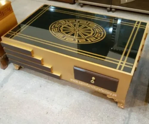 Glass Center Table Design For Living Room