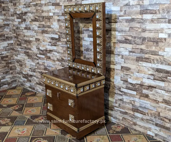Luxurious Double Bed Designs Side Table