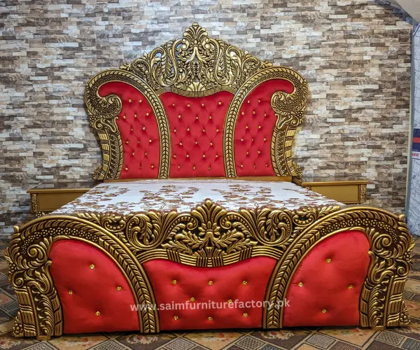 Latest Design Of Double Bed In Pakistan