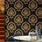 Wall Paper Design In Bedroom