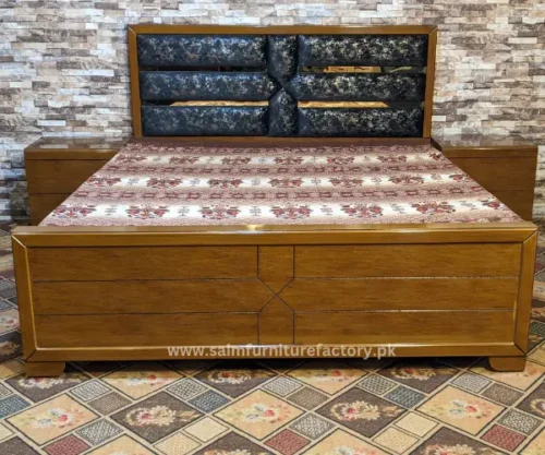 Wood Poshish Bed Design