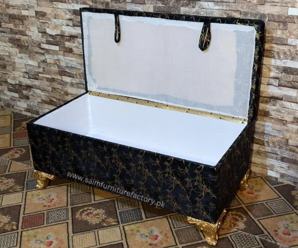 settee with storage.