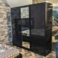 wooden clothes cabinet