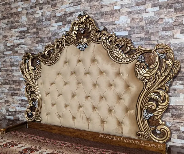 latest double bed designs in pakistan